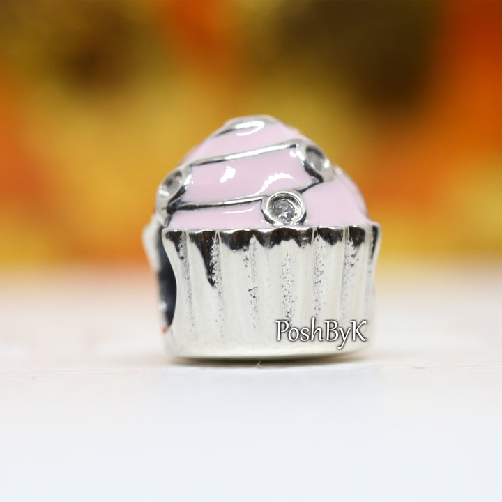 Sweet Cupcake Charm 791891EN68, jewelry, beads for charm, beads for charm bracelets, charms for diy, beaded jewelry, diy jewelry, charm beads