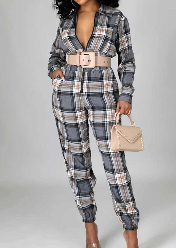 Women’s Jumpsuit | Teyana Long Sleeves Zipper Jumpsuit By: NUMARU
