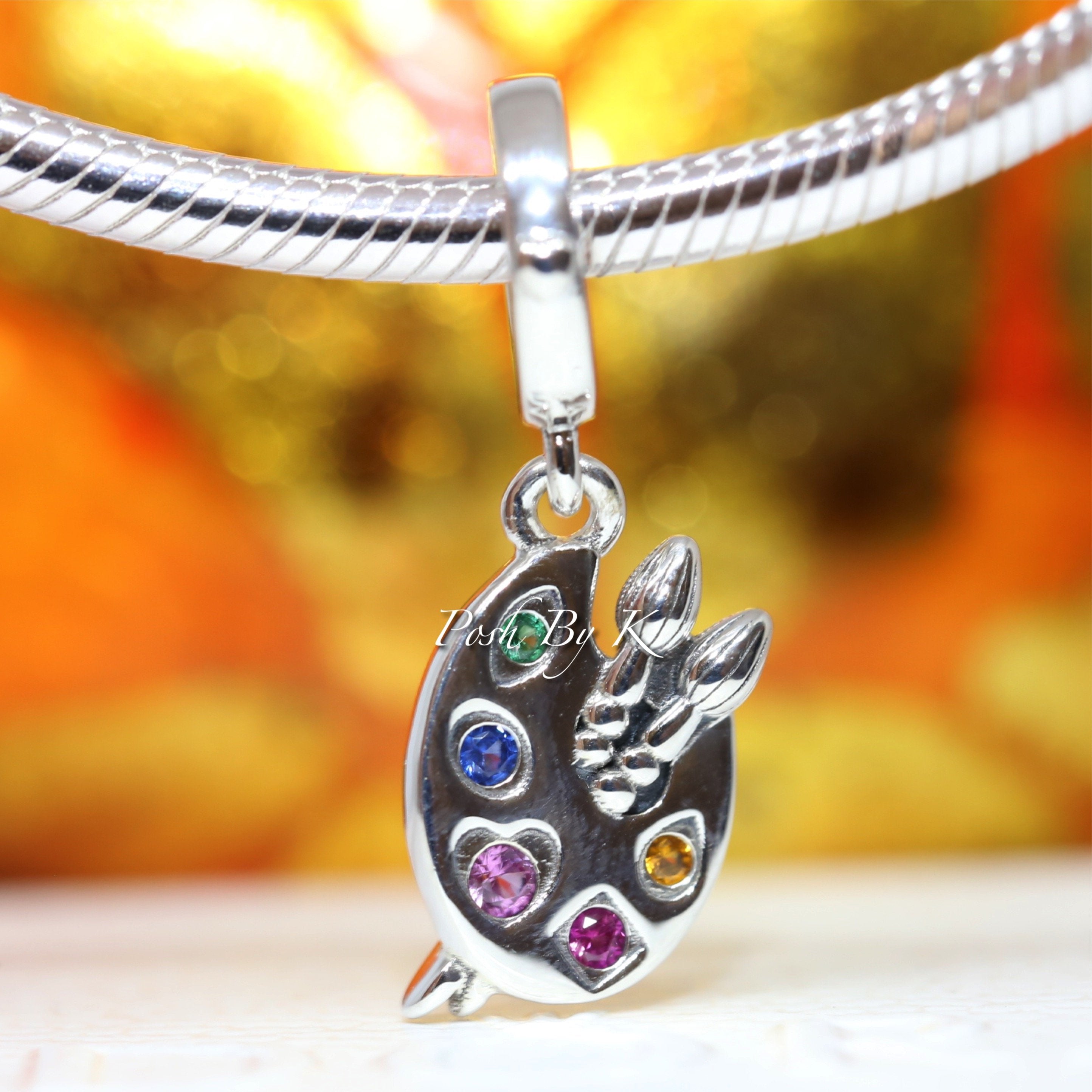 Pandora artist palette charm deals