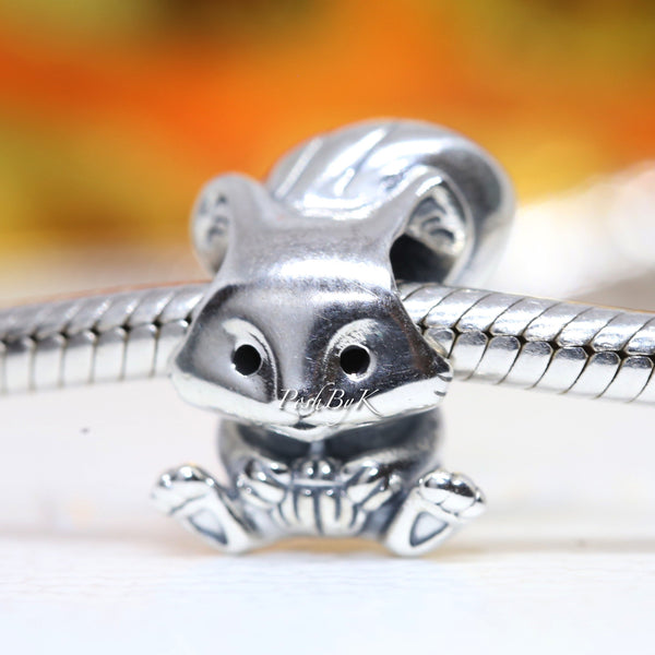 Cute Squirrel Charm 799105C01,jewelry, beads for charm, beads for charm bracelets, charms for diy, beaded jewelry, diy jewelry, charm beads