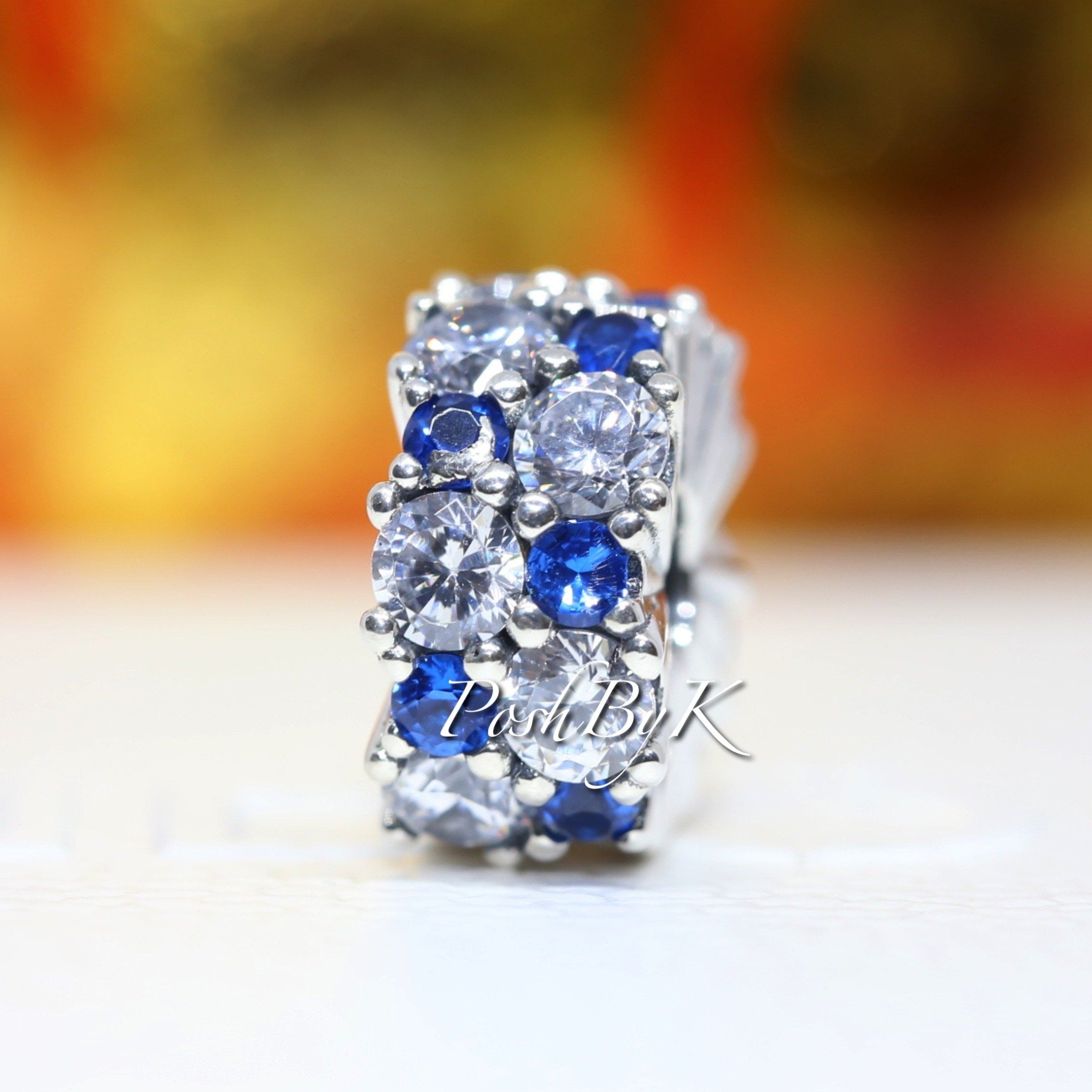 Clear & Blue Sparkling Clip 799171C01 – NUMARU