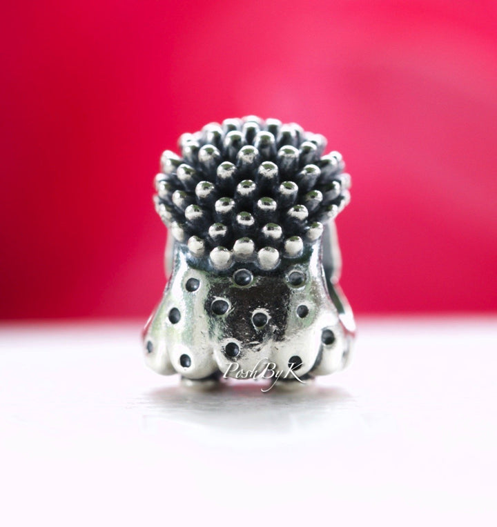 Miss Hedgehog Charm 791179 - jewelry, beads for charm, beads for charm bracelets, charms for diy, beaded jewelry, diy jewelry, charm beads 