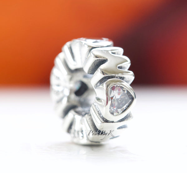 Charm Mothers Pride Spacer 791520CZ - jewelry, beads for charm, beads for charm bracelets, charms for diy, beaded jewelry, diy jewelry, charm beads