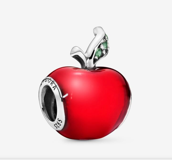 Snow White's Red Apple Charm 791572EN73, jewelry, beads for charm, beads for charm bracelets, charms for diy, beaded jewelry, diy jewelry, charm beads