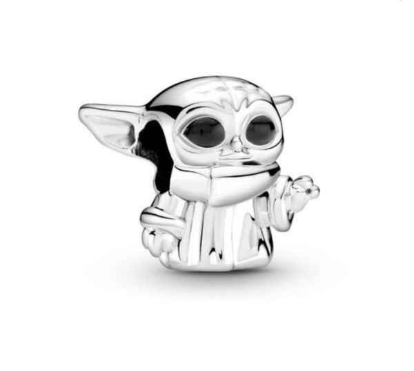 Baby Yoda Charm 799253C01 - NUMARU, jewelry, beads for charm, beads for charm bracelets, charms for bracelet, beaded jewelry, charm jewelry, charm beads, 