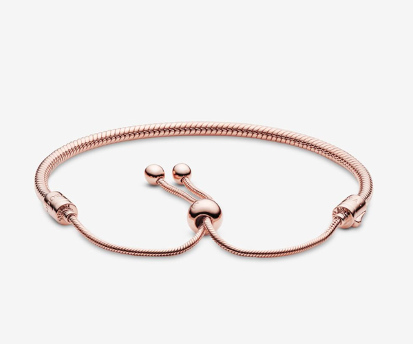 Moments Snake Chain Slider Bracelet 587125CZ - NUMARU