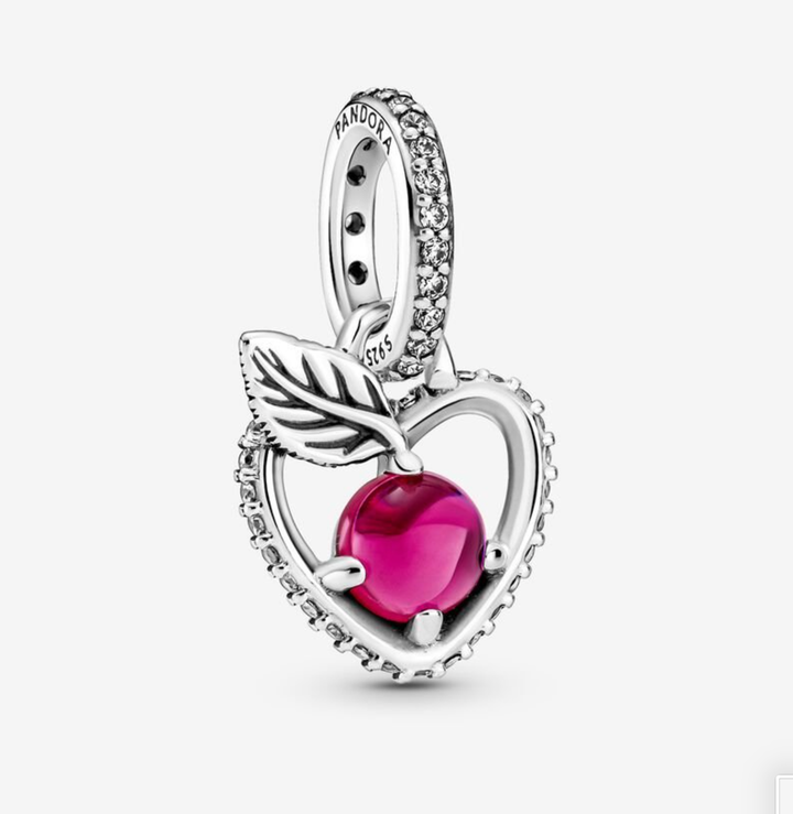 Snow White Apple Pendant 399553C01 - NUMARU, jewelry, beads for charm, beads for charm bracelets, charms for bracelet, beaded jewelry, charm jewelry, charm beads, 