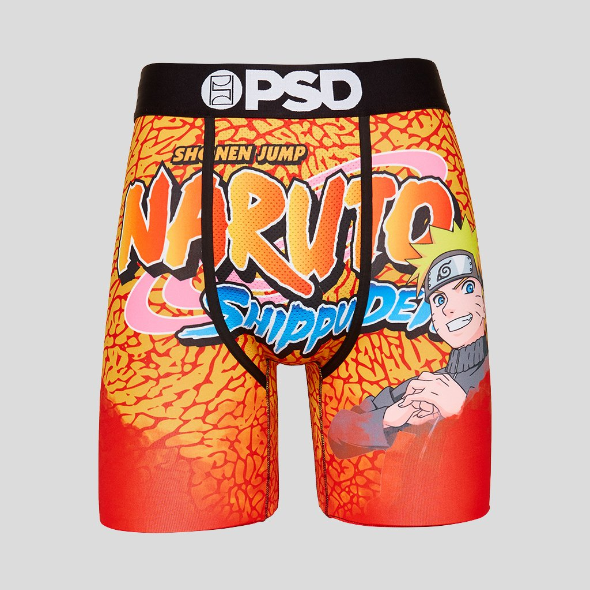 PSD Naruto Logo Boxer Briefs - NUMARU
