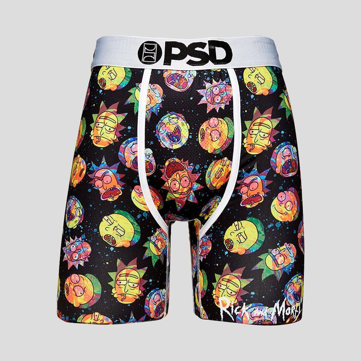 PSD RICK AND MORTY - HEADS, Mens underwear, psd,sexy underwear, breathable mens underwear, printed design, sexy mens underwear, boxer brief, daily boxer, trendy boxer briefs,PSD collection
