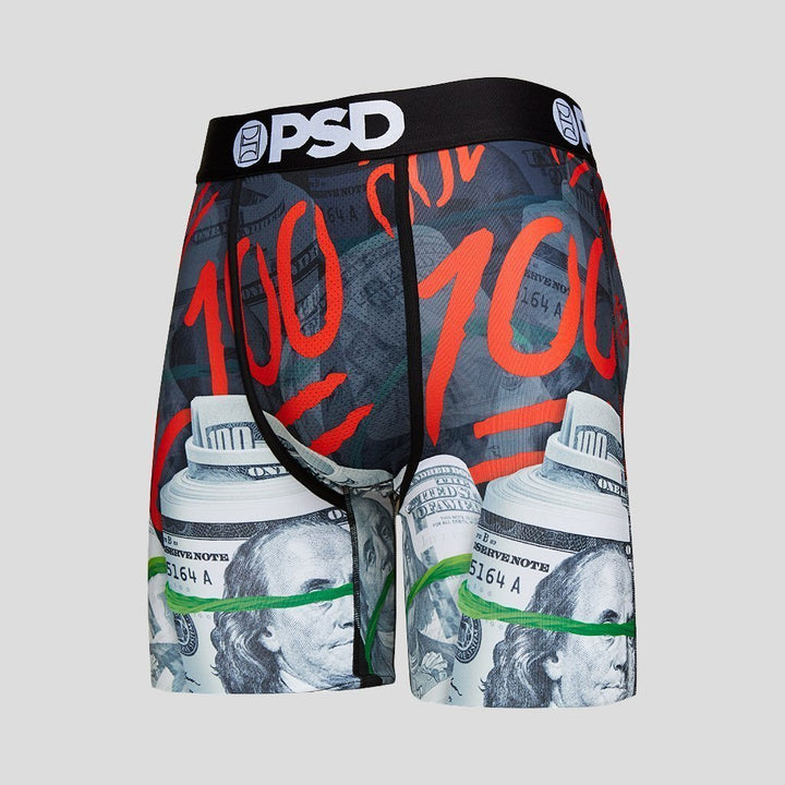 Sexy Men's US Dollar Print Underwear Shorts Briefs Cotton Boxer