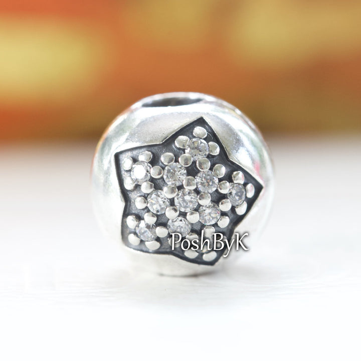 You're A Star Clip Charm 791056CZ, jewelry, beads for charm, beads for charm bracelets, charms for diy, beaded jewelry, diy jewelry, charm beads