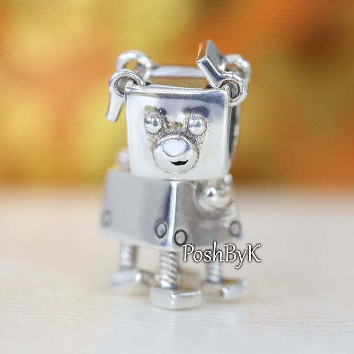 Bobby Bot Charm 797551EN12 - jewelry, beads for charm, beads for charm bracelets, charms for diy, beaded jewelry, diy jewelry, charm beads