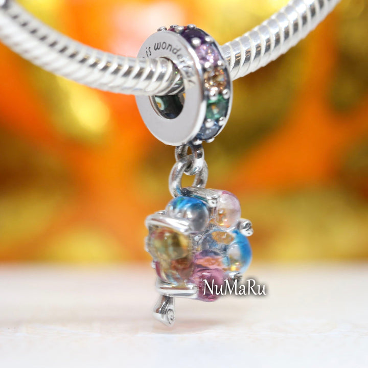 Togetherness Tree Murano Glass Dangle Charm 790768C01 - NUMARU, jewelry, beads for charm, beads for charm bracelets, charms for bracelet, beaded jewelry, charm jewelry, charm beads,