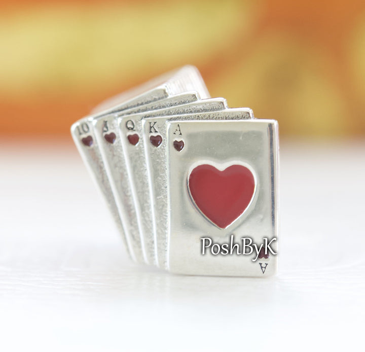 Playing Cards Charm 797195EN09, jewelry, beads for charm, beads for charm bracelets, charms for diy, beaded jewelry, diy jewelry, charm beads 