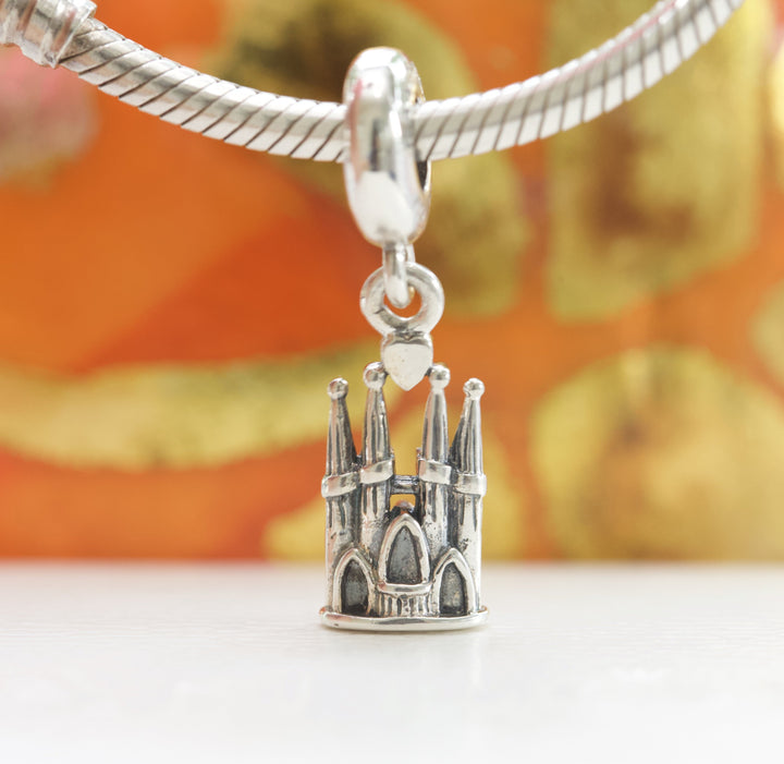 Barcelona La Sagrada Familia Charm 791078,jewelry, beads for charm, beads for charm bracelets, charms for diy, beaded jewelry, diy jewelry, charm beads