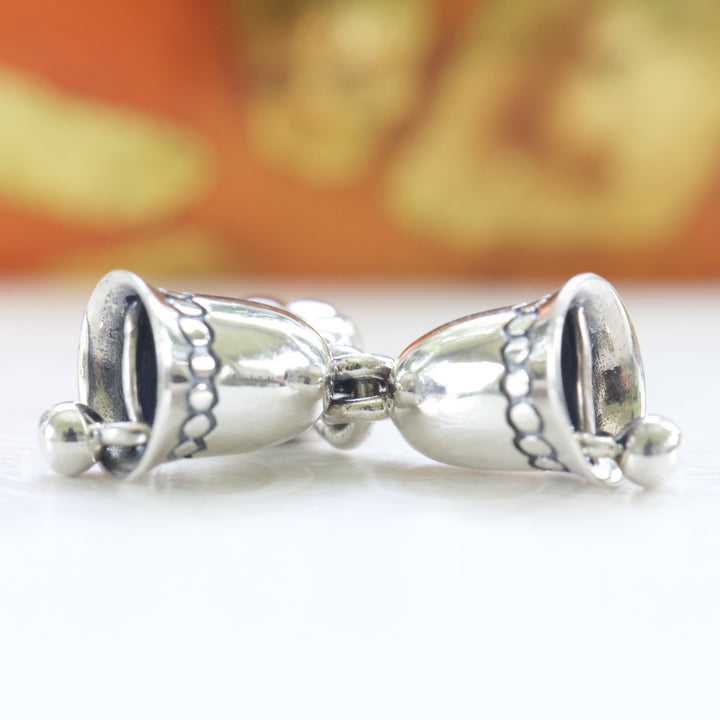 Christmas Bells Dangle Charm 791230 *Retired* -  jewelry, beads for charm, beads for charm bracelets, charms for diy, beaded jewelry, diy jewelry, charm beads