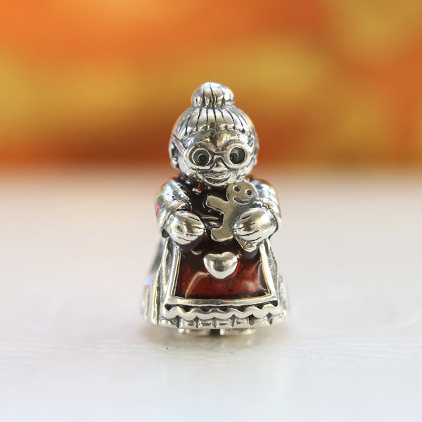 Mrs Santa Claus Charm 792005EN07 - jewelry, beads for charm, beads for charm bracelets, charms for diy, beaded jewelry, diy jewelry, charm beads 
