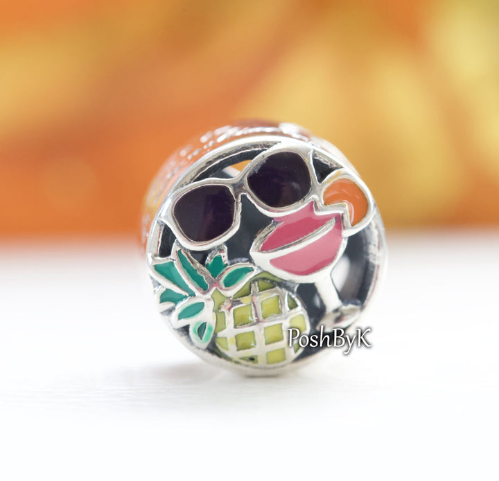 Summer Fun Charm 792118ENMX - jewelry, beads for charm, beads for charm bracelets, charms for diy, beaded jewelry, diy jewelry, charm beads