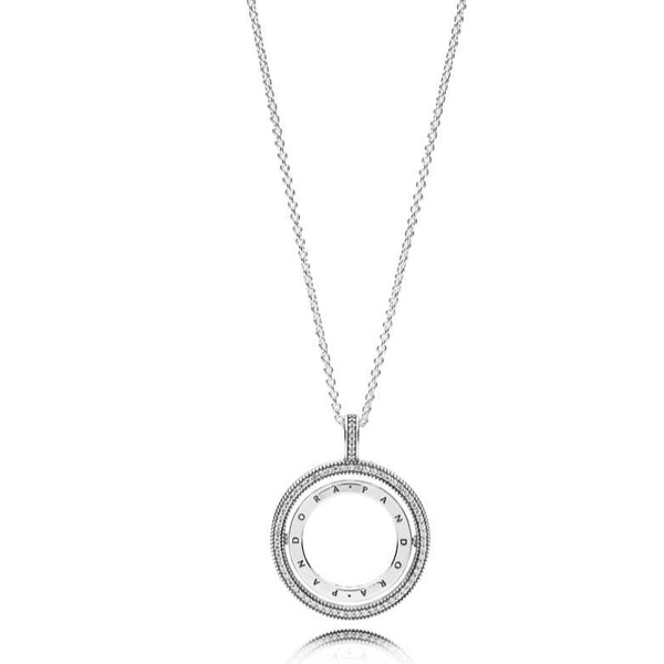 Circle Necklace 397410CZ-60, jewelry, beads for charm, beads for charm bracelets, charms for bracelet, beaded jewelry, charm jewelry, charm beads