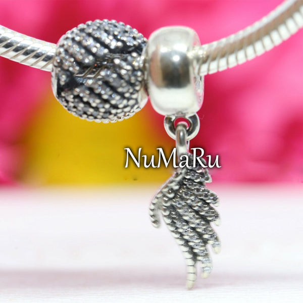 Majestic Feathers And Hanging Majestic Feather Gift Set Charm, jewelry, beads for charm, beads for charm bracelets, charms for bracelet, beaded jewelry, charm jewelry, charm beads